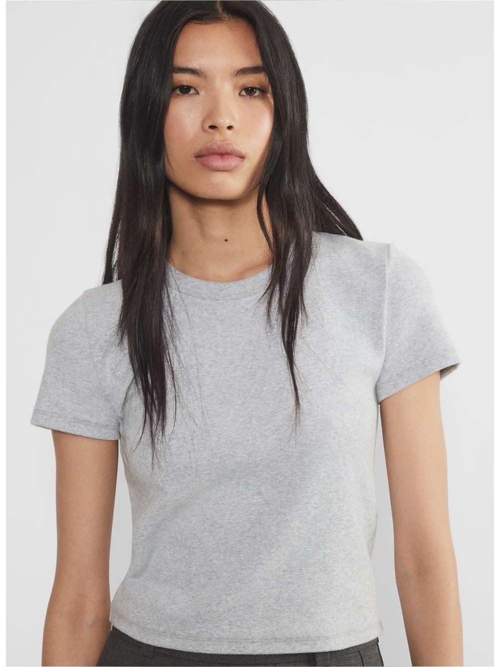 Aritzia sunday best little ribbed t shirt